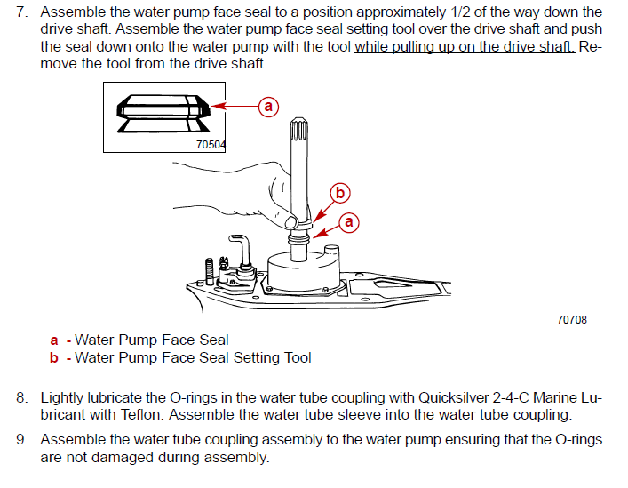 Mercruiser Water Pump Impeller Replacement Diagram Hanenhuusholli